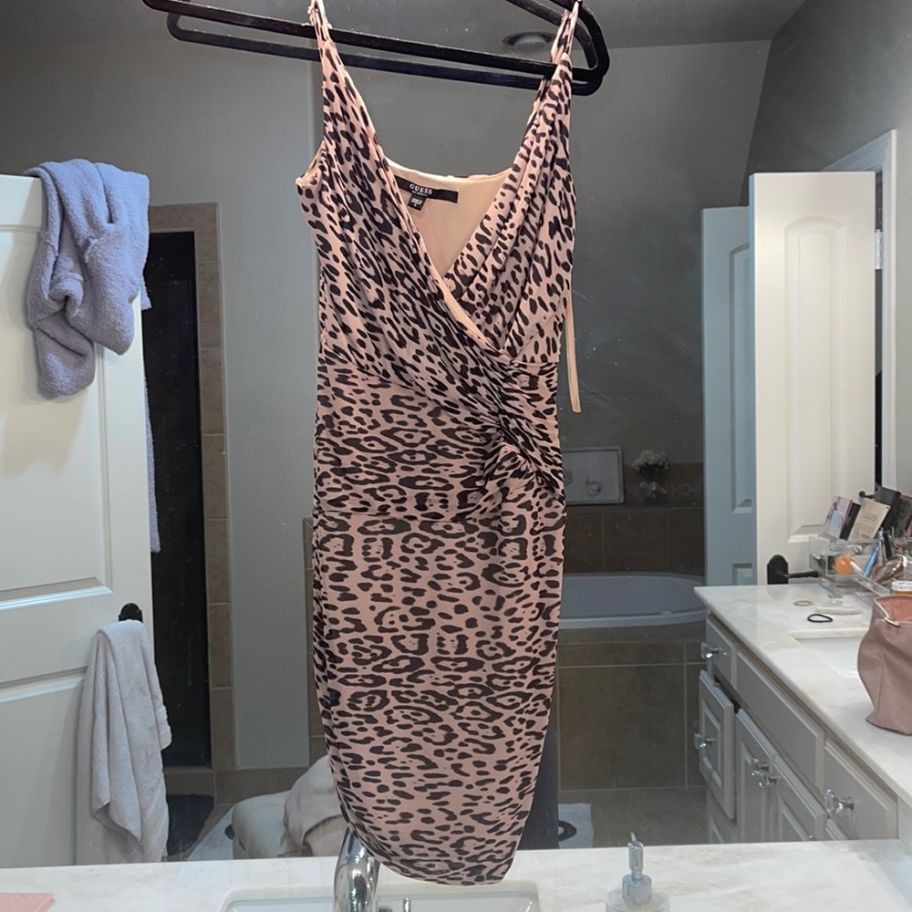 Leopard print Guess dress